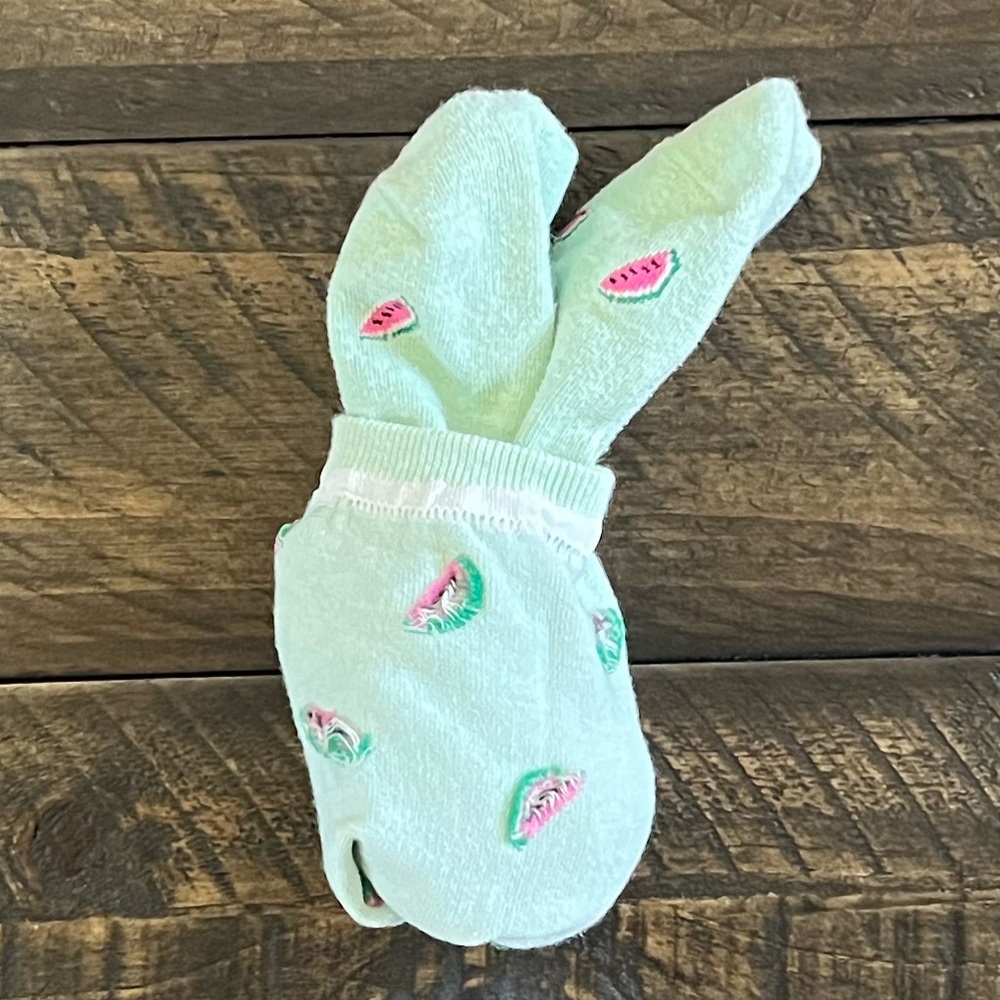 Watermelon Print Socks
